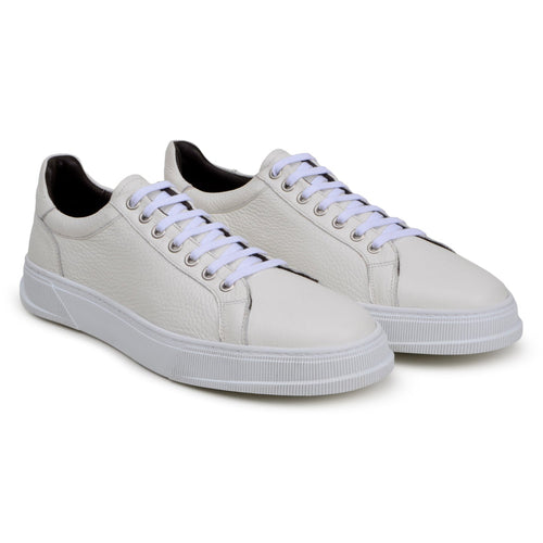 Belvedere Matteo Deerskin Shoe - Milk