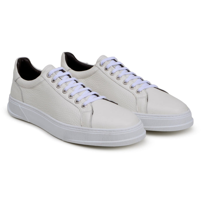 Belvedere Matteo Deerskin Shoe - Milk