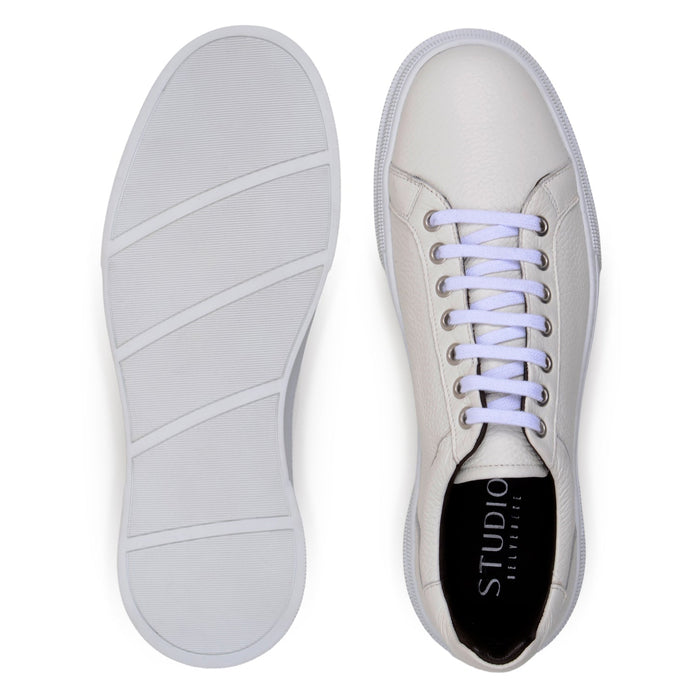 Belvedere Matteo Deerskin Shoe - Milk