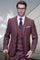 Big and Tall Suit - Mauve Plaid Big and Tall 3 PC Suit