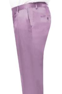 Shiny Dress Pants Wine - Sharkskin Pant For Men - Sateen Pants