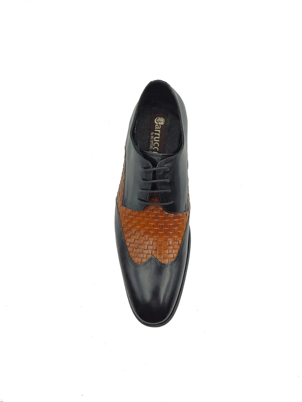 Medallion Wing-tip Basket Weave Four Eyelets Oxford - 9