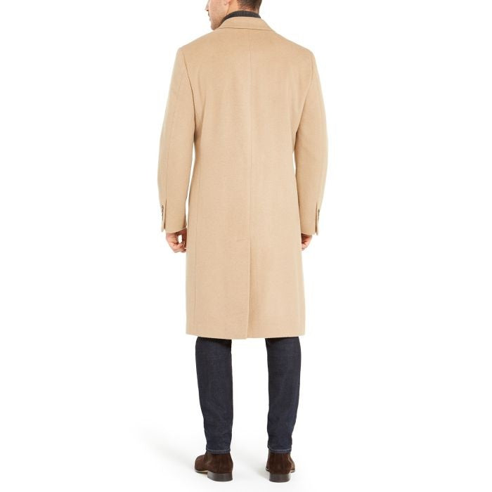 Mens Columbia Classic-Fit Camel Overcoat