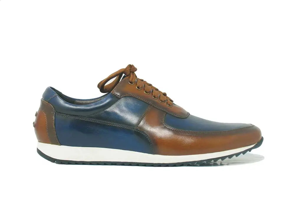 Men's Calfskin Leather Sneaker - 7