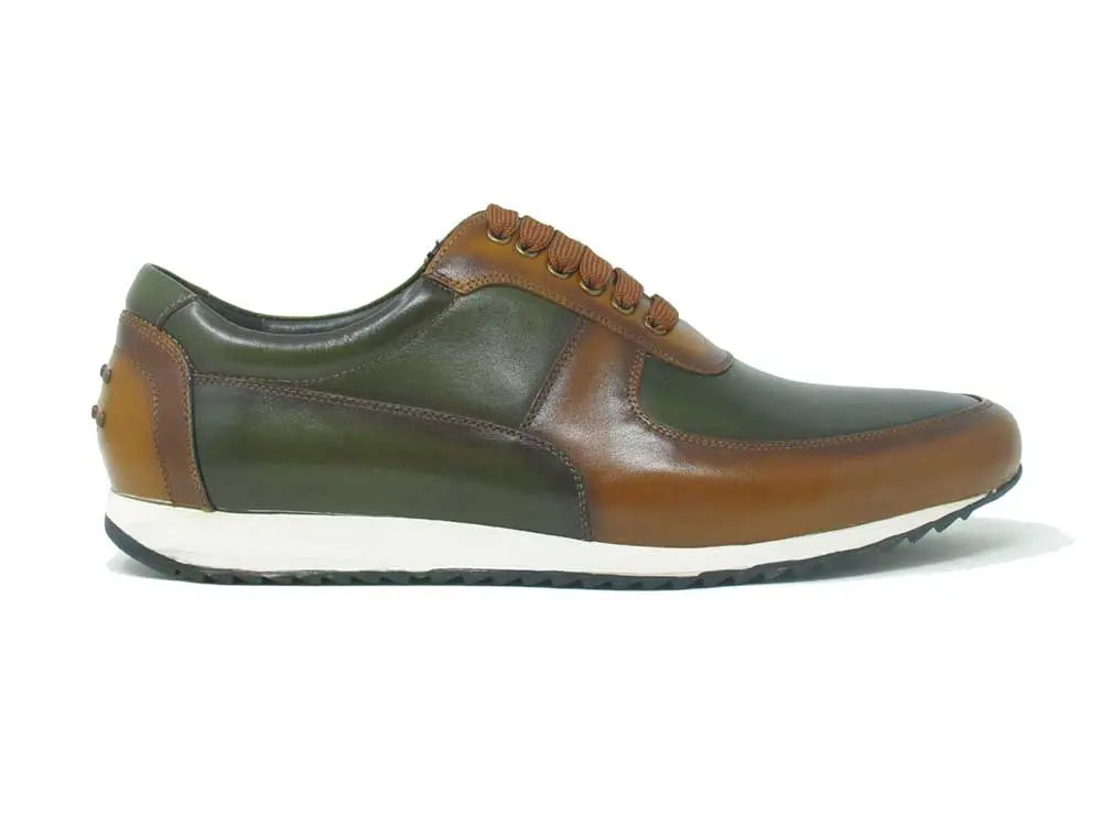 Men's Calfskin Leather Sneaker - 7