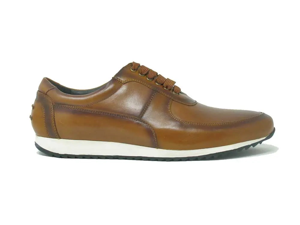 Men's Calfskin Leather Sneaker - 7