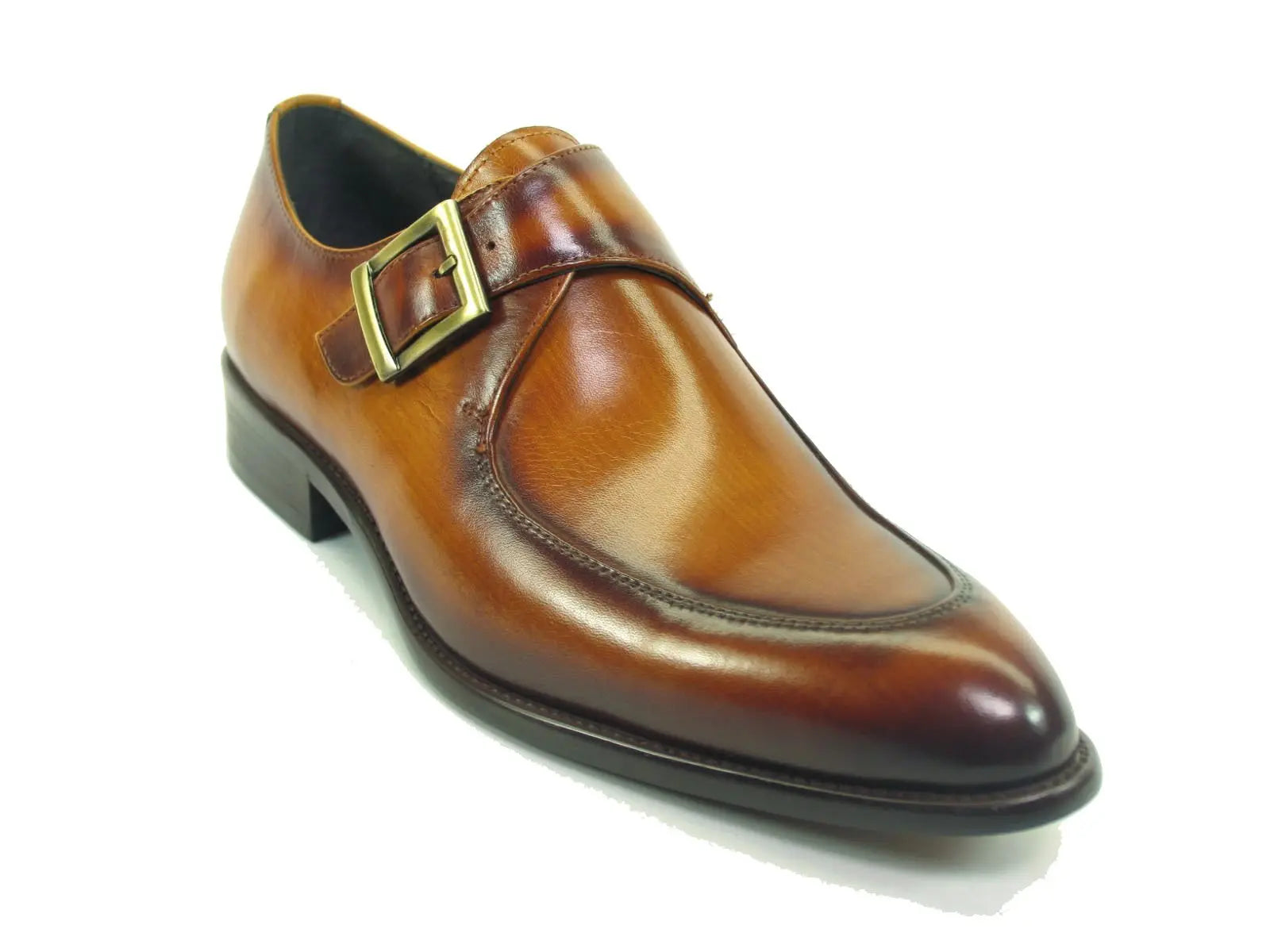 Carrucci Men's Moc Toe Buckle Shoes - 7.5