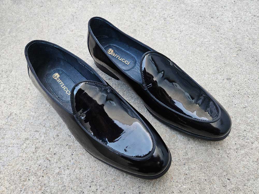 Men's Patent Leather Prom Loafer - 7.5