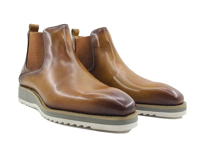 Carrucci Men's Patina Chelsea Boot