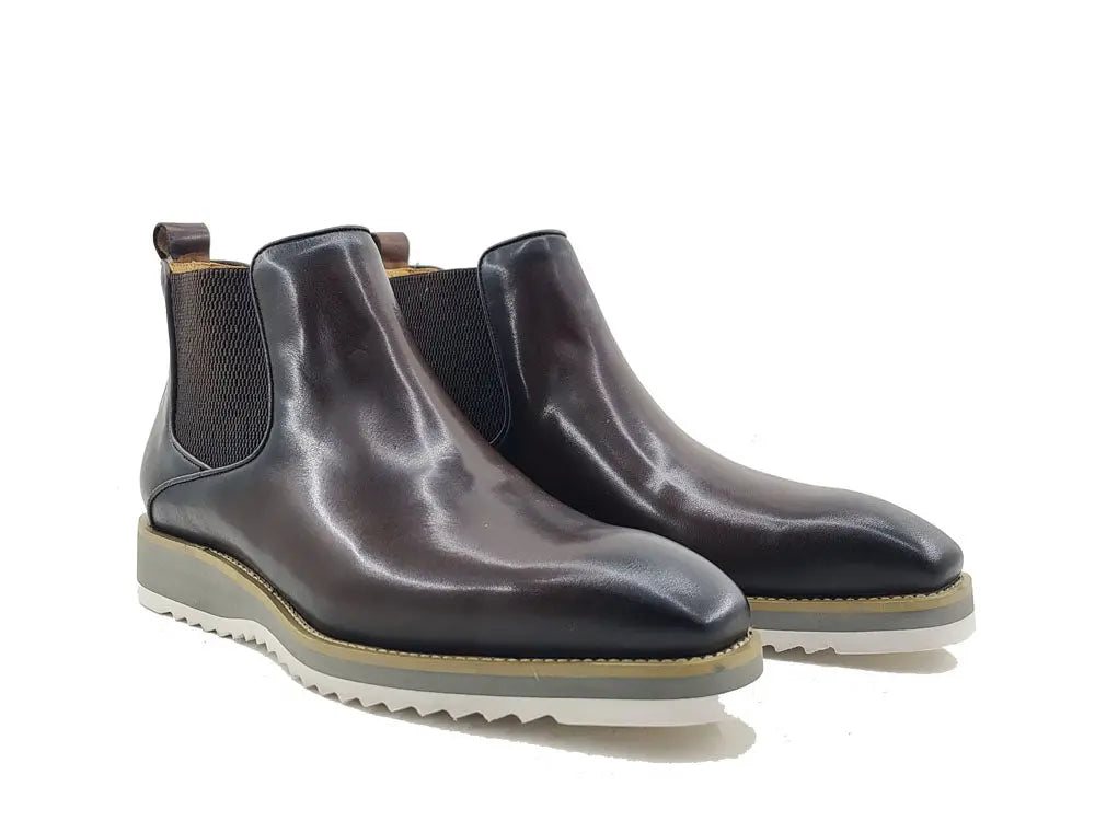 Men's Patina Chelsea Boot-New Designer Collection - 7.5