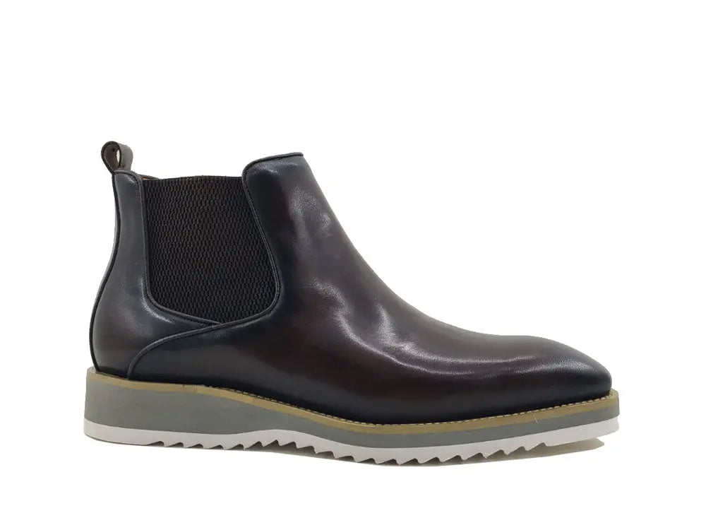 Men's Patina Chelsea Boot-New Designer Collection - 7.5