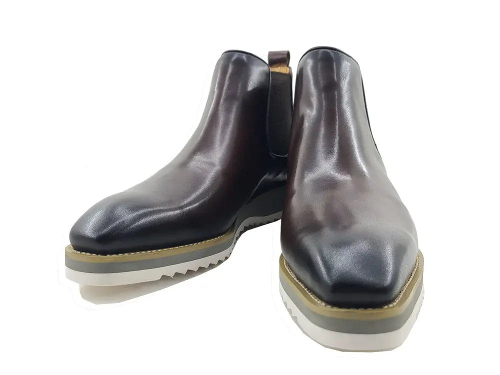 Men's Patina Chelsea Boot-New Designer Collection - 7.5