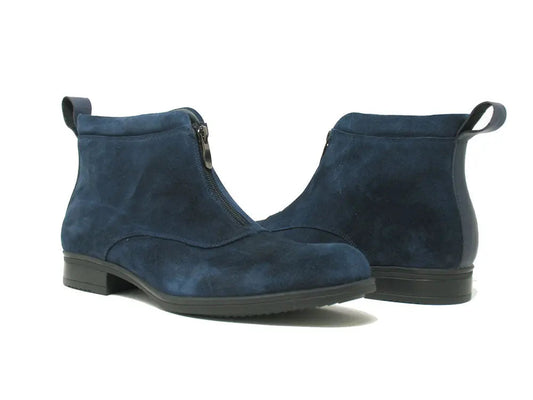 Men's Zip Suede Boot Carrucci