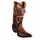 Men's King Exotic Boots Genuine Baby Caiman Tail 3x Toe Brown (495v20107)