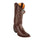 Men's King Exotic Snip Toe Teju Lizard Boots Handcrafted Brown (4940707-)