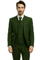 Mens 1930s Suits - Hunter Green Suit
