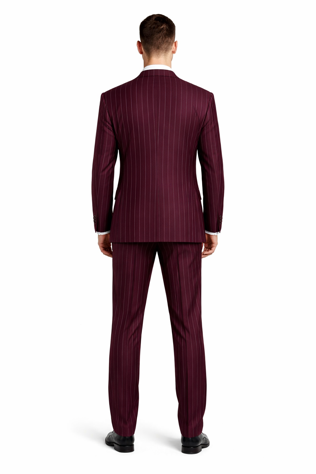 Men's Gangster Bold PinStripe Stripe Chalk Pinstripe Vested 3 Piece Fashion Suit 1920;s 30s Fashion in 10 Colors