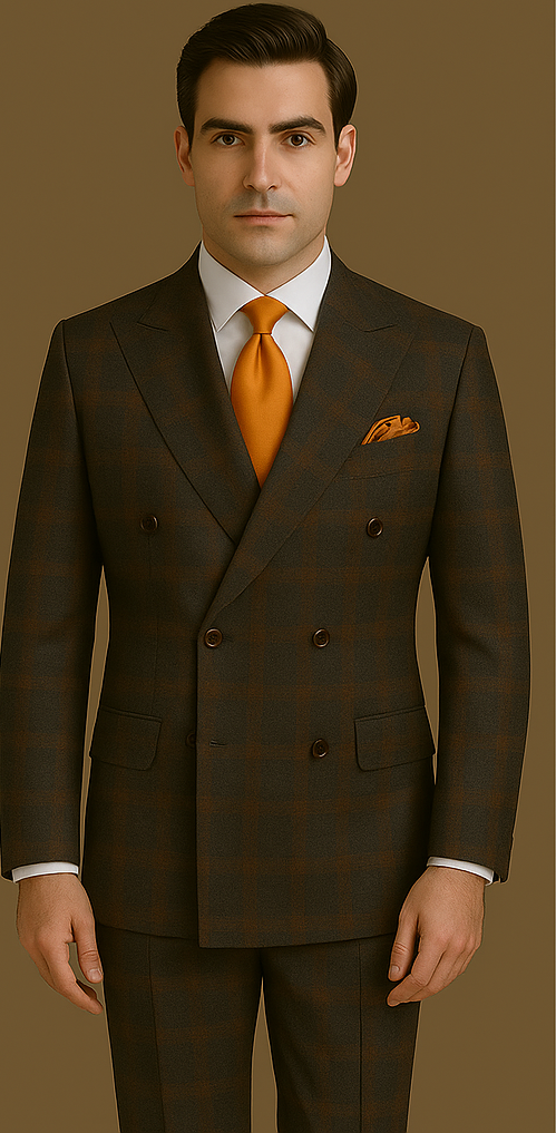 Mens Rossi Man Milano RM1793 Modern Formal Suit | Stylish Tailored Attire