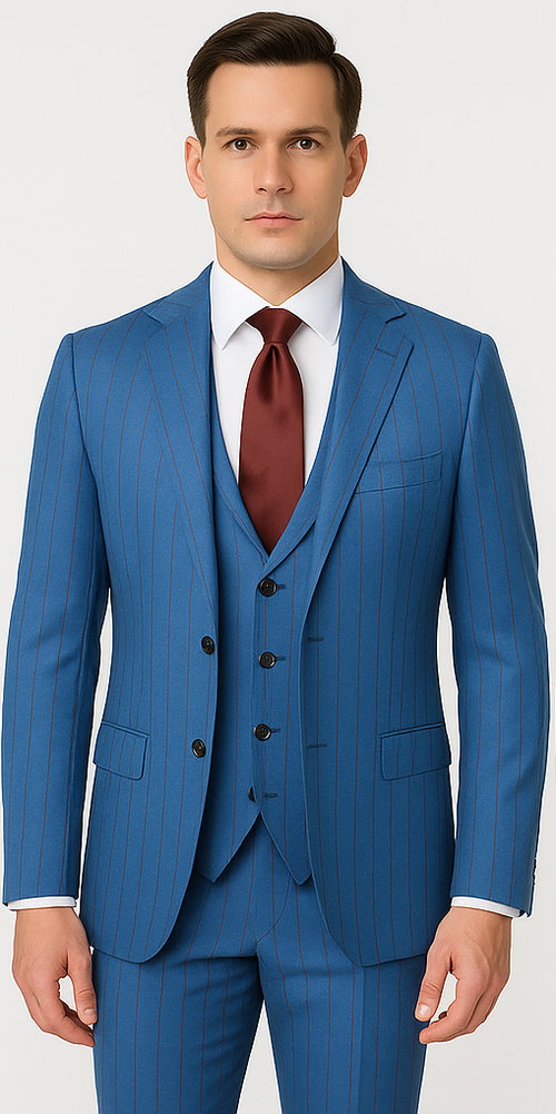 Rossi Man Remo RM1756 Stylish Men's Tailored Suit for Modern