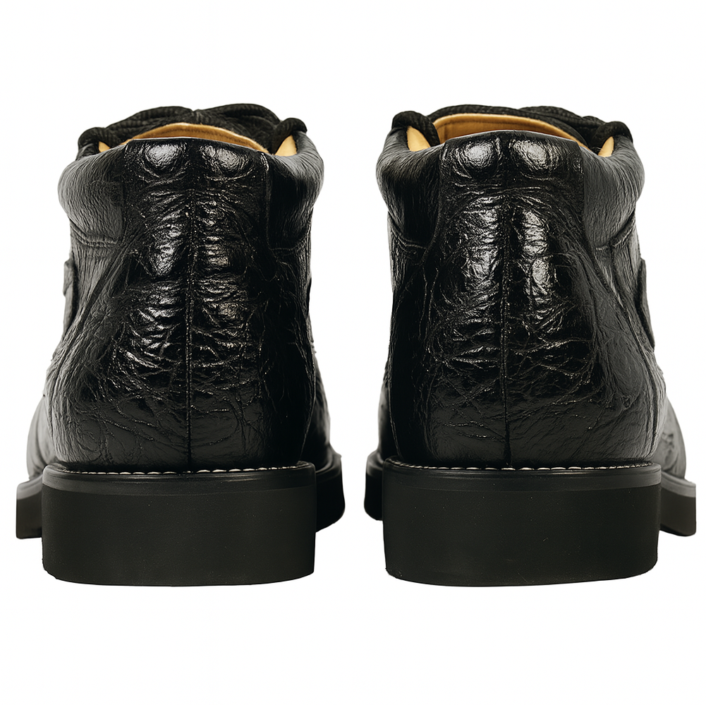 Men's Wild West Boots Caiman and Ostrich Skin Shoe 2ZA050205 - 6