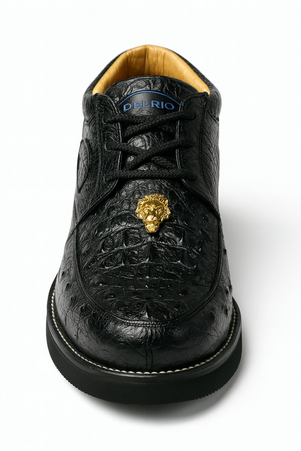 Men's Wild West Boots Caiman and Ostrich Skin Shoe 2ZA050205-New Designer Collection - 6