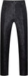 Mens Black Paisley Dress Pants