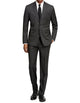 Mens Grey Suit Mens Modern Fit Summer Wedding Suit Light Grey - Men Gray 3 piece suit-prom
