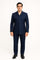 Mens Classic Navy Safari Suit with Utility Jacket and Coordinated Trousers