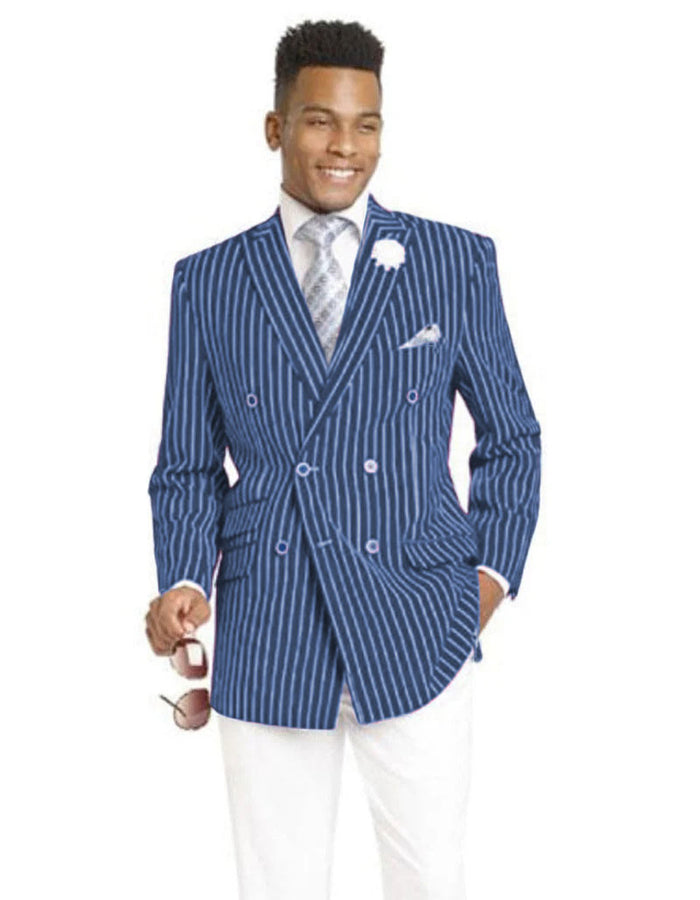 Double Breasted Blazer Navy