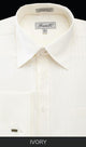 Ivory - Big And Tall Sizes 18 19 20 21 22 Inch Neck Men's Dress Shirt