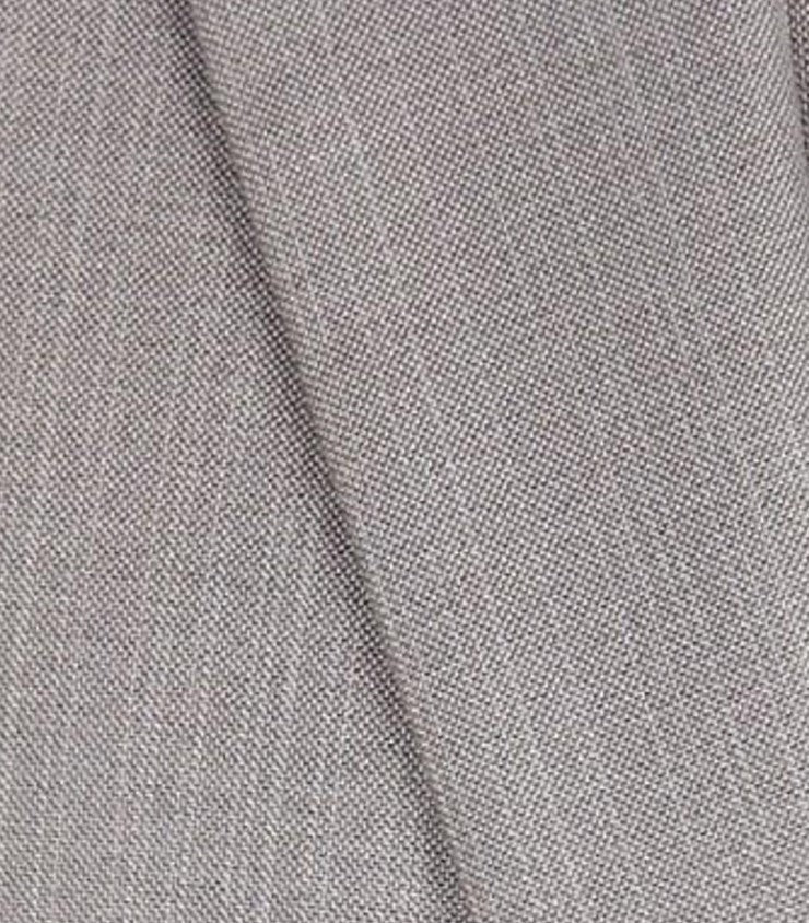 Mens Gray 3 Piece Sharkskin Suit Single Breasted Notch Lapel Regular Fit - Coat Size 38