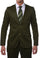 Cheap Priced Suit – Green Slim Fit Suit for Men, Olive Green Cotton Skinny Fitted Summer Slim Fit Business Suit Clearance Sale