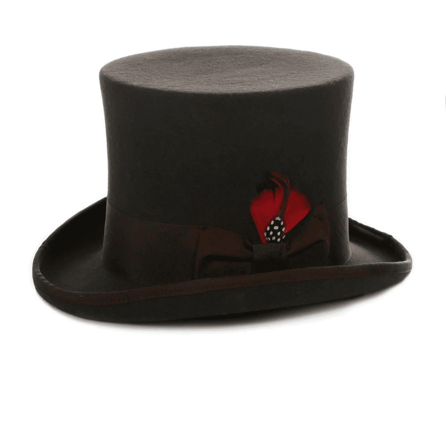Mens Dress Tophat in Brown - Small