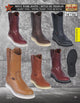 Los Altos Boots Men's Leather Work Boot ~ Botines Para Hombre Vibran Sole Diff. Colors/Sizes