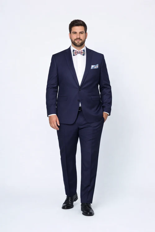 Mens Slim Fit 100% Wool Suit by Rossiman Rossi Peak Lapel Jacket and Plum Tapered Pants