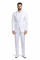 Mens Stacy Adams Suits - Designer Suit - 3 Piece Suit - Vested Suit - Flat Front Pant- Modern Fit Suits White Suit