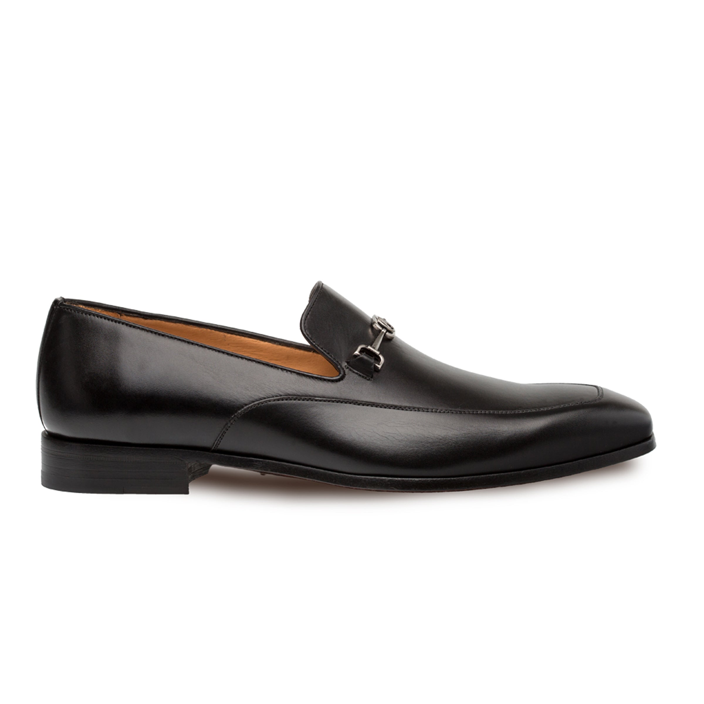 Mens Mezlan Falcon Dress Shoe Loafer in Black - 8