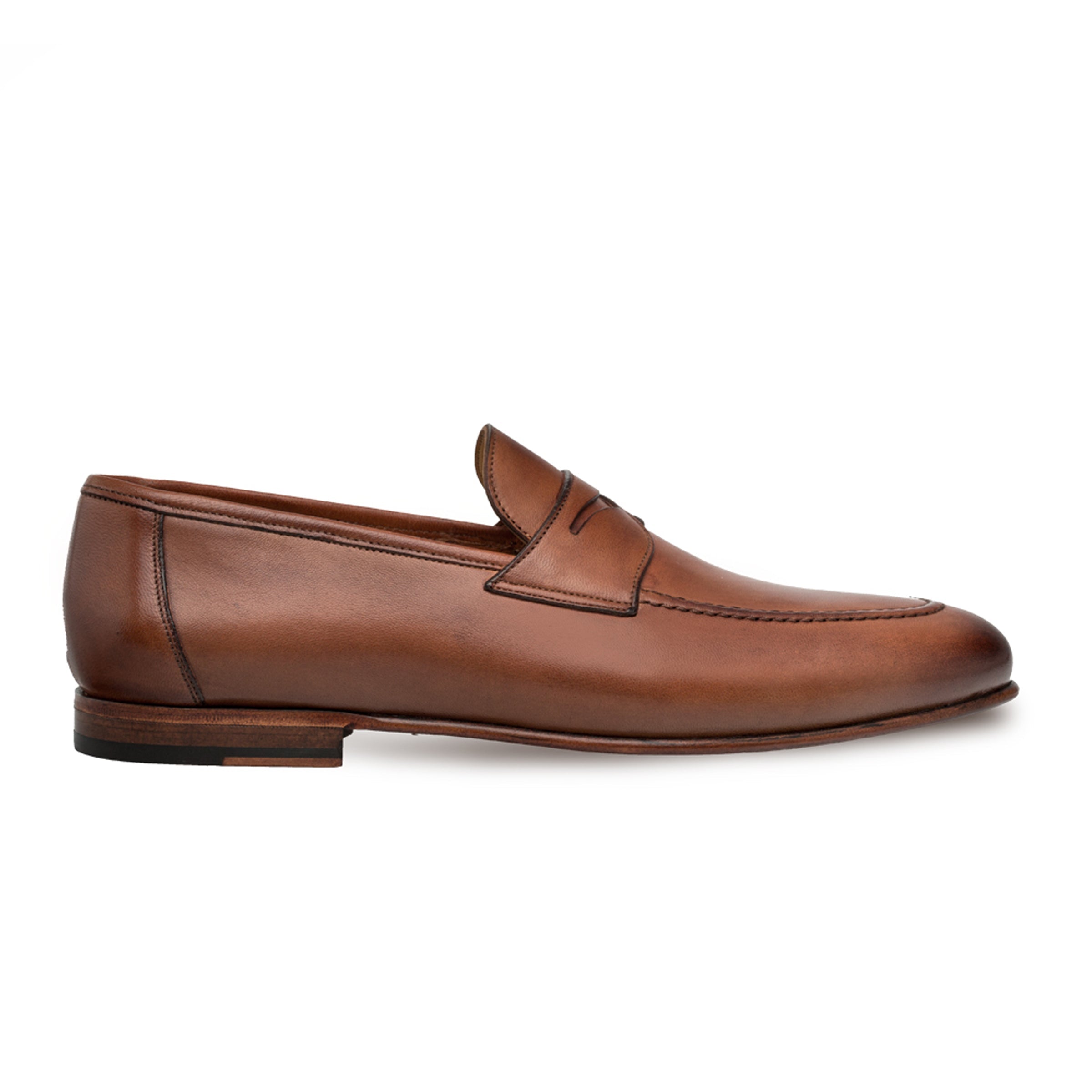 Mens Mezlan Pompei Penny Loafer in Tan - 8