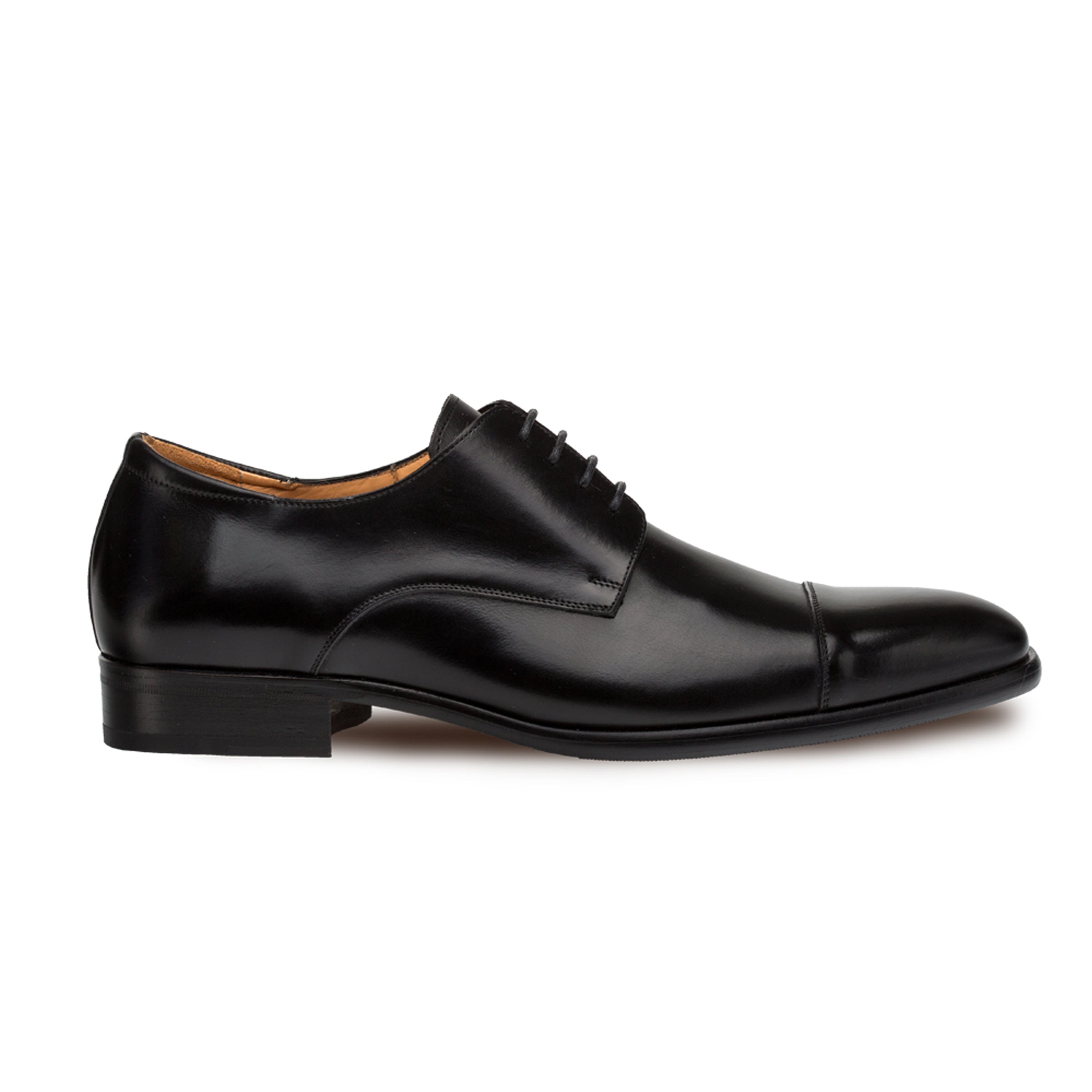 mezlan dress shoes 7 Mens Mezlan Republic Calfskin Cap Toe Blucher Dress Shoe in Burgundy