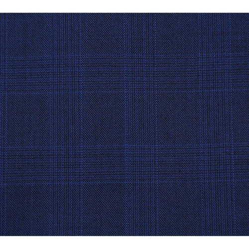 Designer Brand - Wool Stretch Single Breasted Slim Fit Midnight Blue Suit