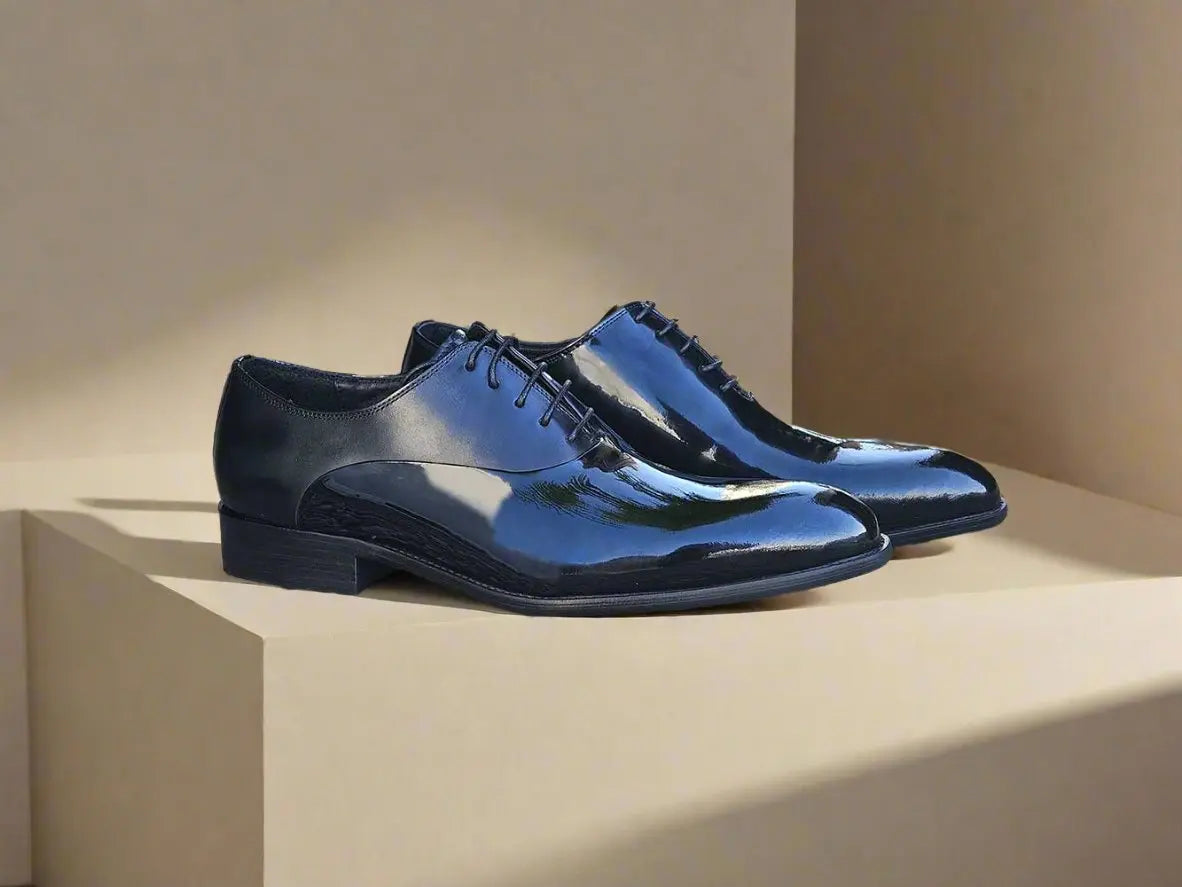 Carrucci Mix Media Patent Leather Oxford - 10.5