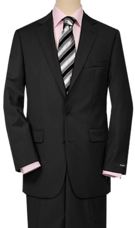 Mix and Match Suits Solid Black Quality Suit Separates, Total Comfort Any Size Jacket&Any Size Pants - 48 Short Fabric Rayon Fabric ($50 Will be After Check out for this size)