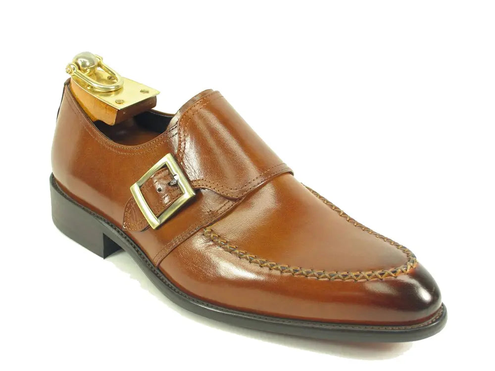 Carrucci Moc Single Monk Shoes - 8.5