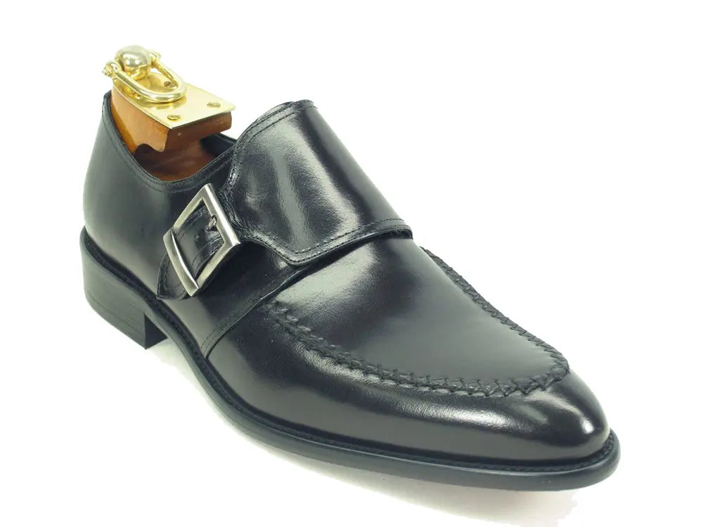 Carrucci Moc Single Monk Shoes - 8.5