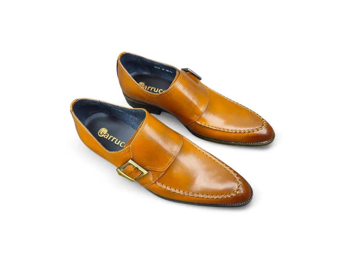 Carrucci Moc Single Monk Shoes