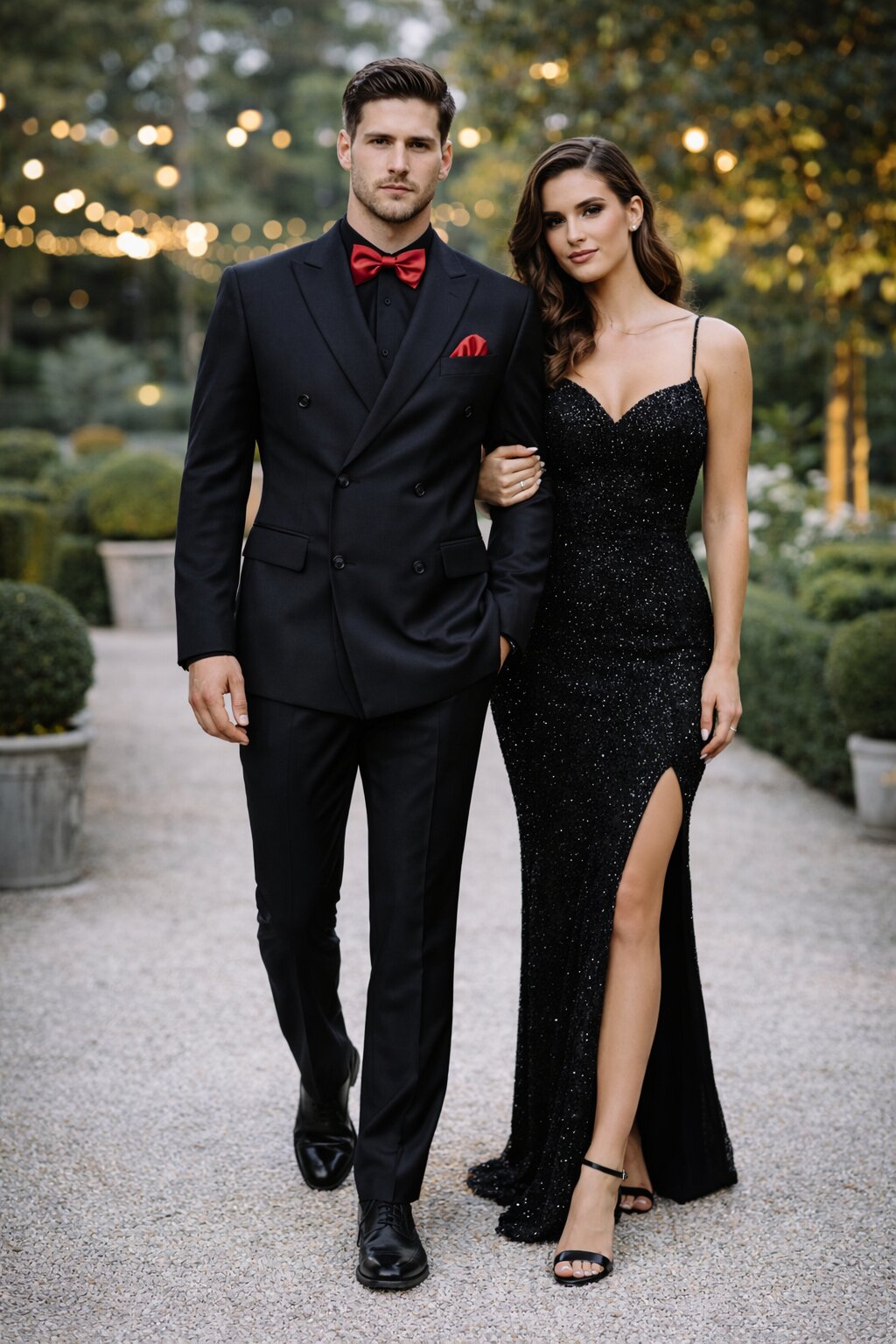 Ultra Slim Fit Double Breasted Charcoal Suit - Narrow Leg Pants - Gucci Cut - Tapered Jacket