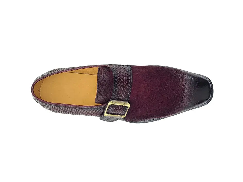 Multi Media Buckle Monkstrap Slip-on - 8