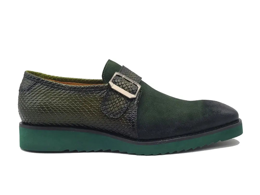 Carrucci Multi Media Buckle Monkstrap Slip-on - 8