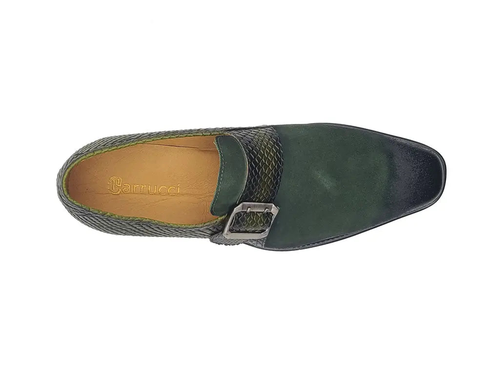 Multi Media Buckle Monkstrap Slip-on - 8