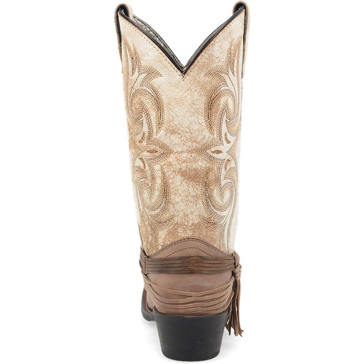 Laredo Myra Sand Square Toe Leather Women Boots - 6